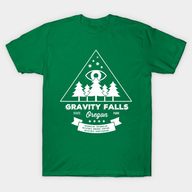 Visit Gravity Falls T-Shirt by Emily Collins